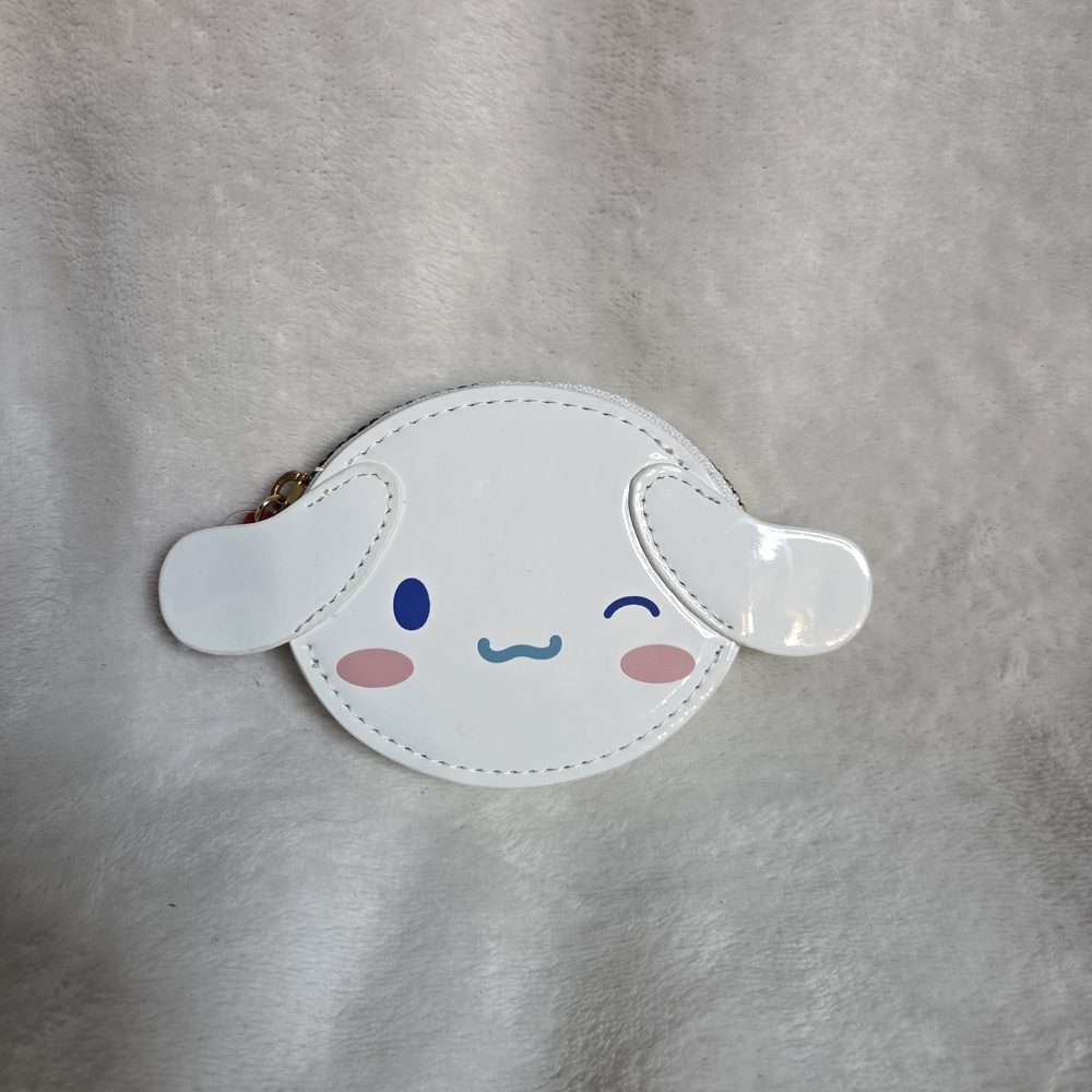 Cute White Cinnamonroll Kids Coin Purse